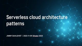 Serverless cloud architecture patterns