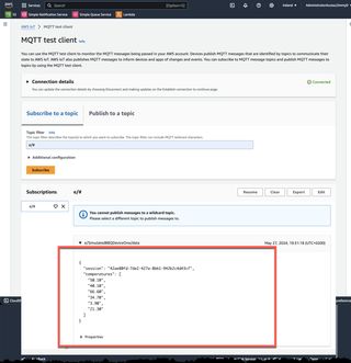 Image showing iot data