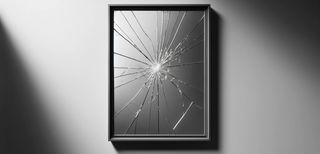 Image of cracking mirror