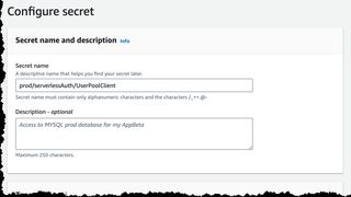 Image showing the creation of secret.