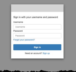 Image showing sign in.