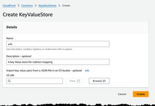 Image showing how to locate the key value store section.