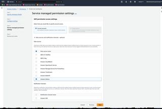 Create managed grafana