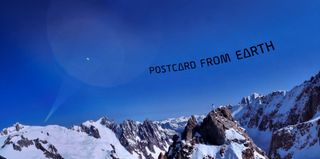 Image of postcard from earth